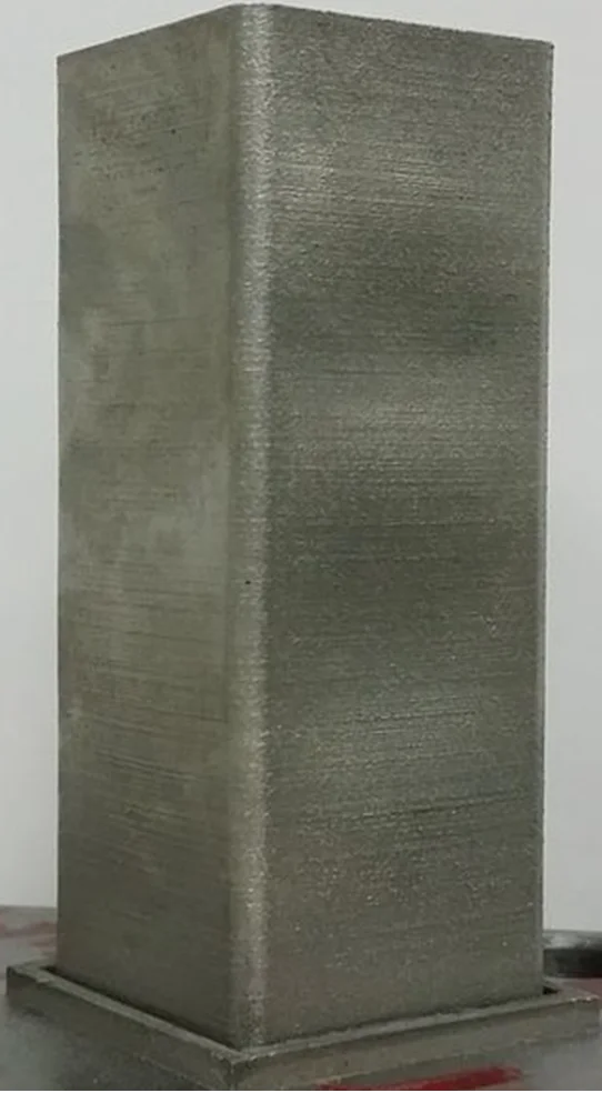 Experimental thin-wall square tube